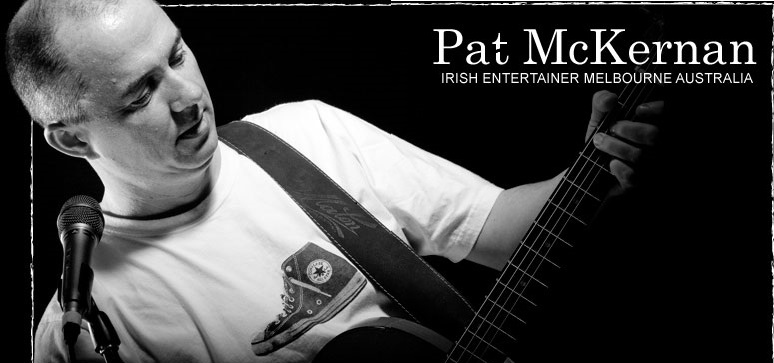 Pat McKernen Irish Singer Guitarist Melbourne