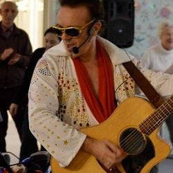 Quality Elvis tribute with humour from start to finish