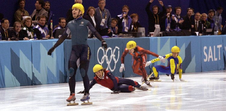 Steven Bradbury Winter Olympic Gold Medalist Australia