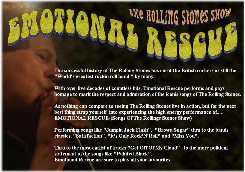 Emotional Rescue The Rolling Stones Show Melbourne