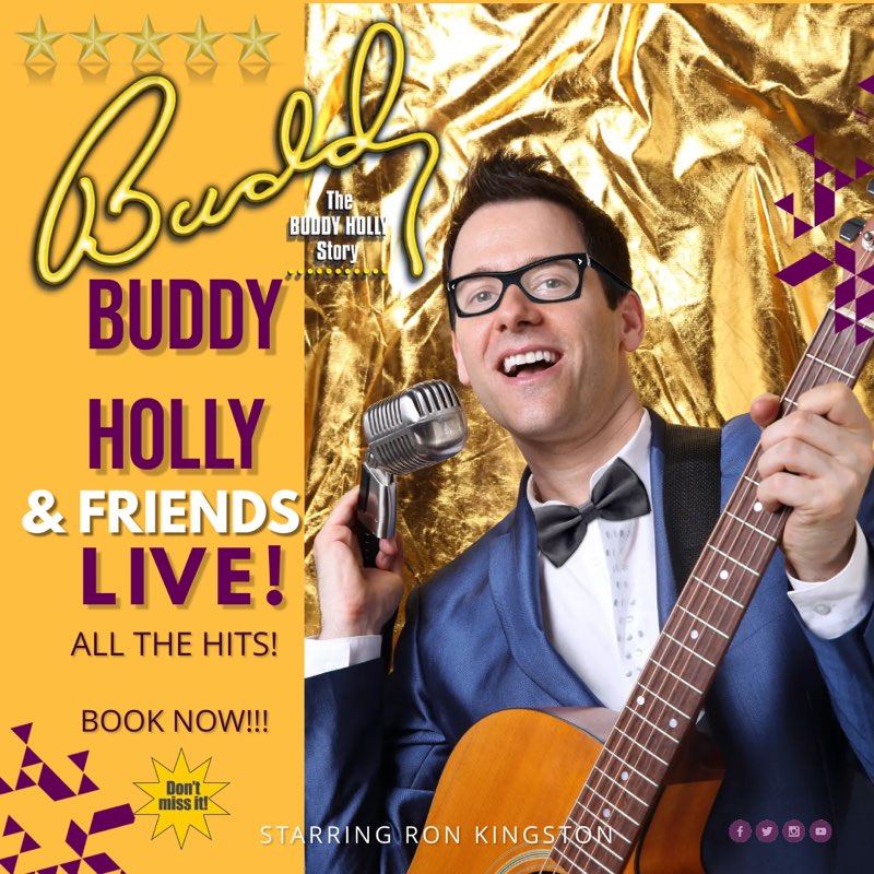 Ron Kingston as Buddy Holly